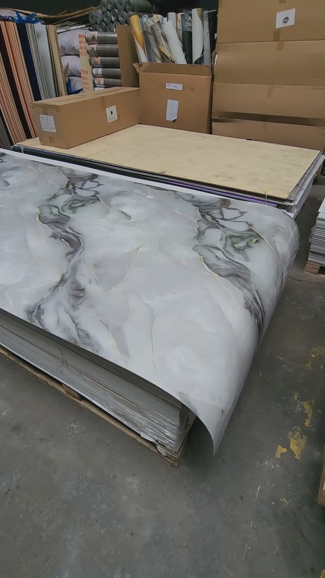 Rollo autoadhesivo simil mármol 3763